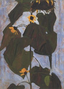 Sunflowers 2 by Egon Schiele